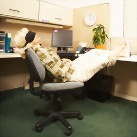 sleeping-office-worker